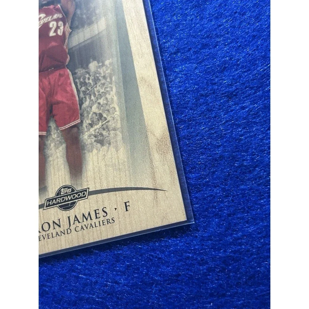 2008 TOPPS LEBRON JAMES HARDWOOD INSERT #168/299 CAVALIERS